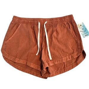 Billabong Road Trippin Salt Washed Shorts Womens Medium Terracotta NEW Beach